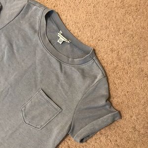 American Eagle Gray Shirt Dress